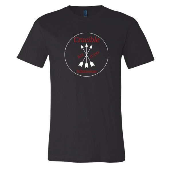 Unisex Jersey Black T-shirt  Thumbnail